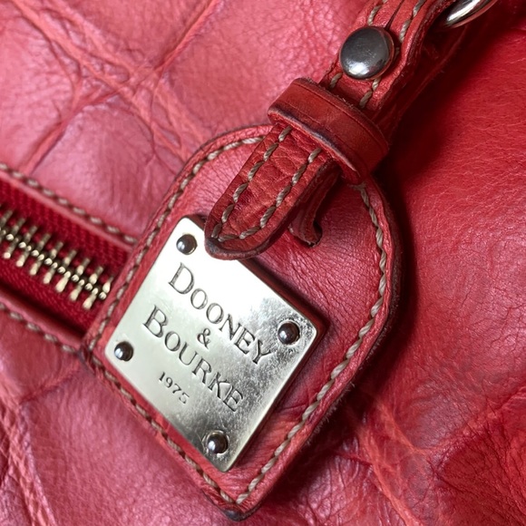 Dooney and Bourke croc embossed tote - Picture 3 of 9